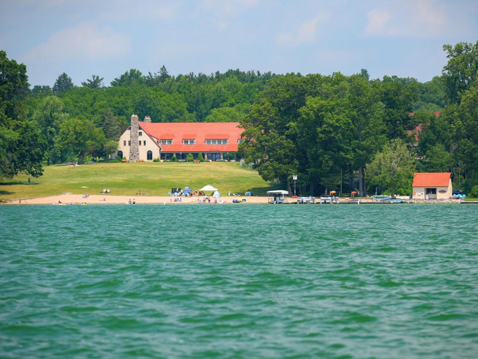 Potawatomi Inn & Cabins Angola Dış mekan fotoğraf